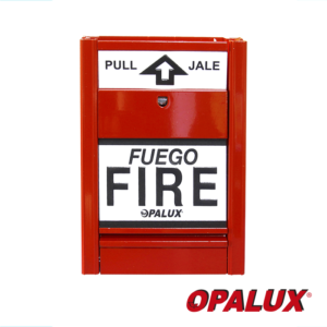 ESTACION MANUAL DE ALARMA CONTRA INCENDIO PUL-2A OPALUX