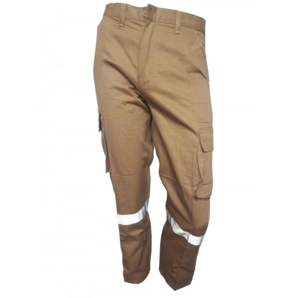 PANTALÓN DRILL CON CINTA REFLECTIVA DE 2″ - Imagen 3